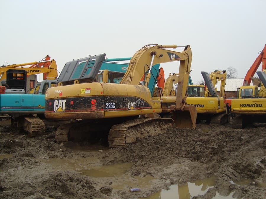 used cat 325c excavator